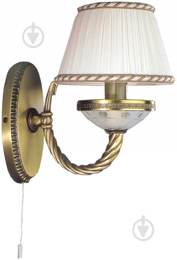 Бра RECCAGNI ANGELO 1x60 Вт E14 бронзовый 10016505 - фото 1 Бра RECCAGNI ANGELO 1x60 Вт E14 бронзовый 10016505 - фото 1