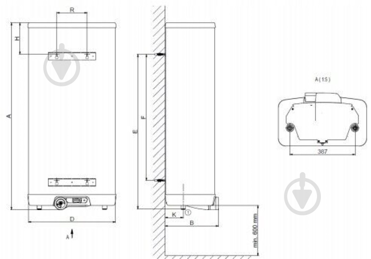 Бойлер Drazice OKHE ONE/Е 50 - фото 2