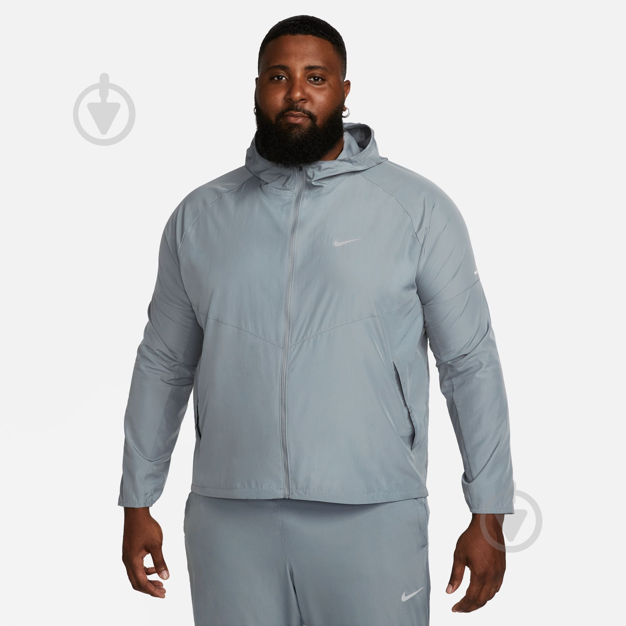 Ветровка Nike M NK RPL MILER JKT DD4746-084 р.M - фото 9