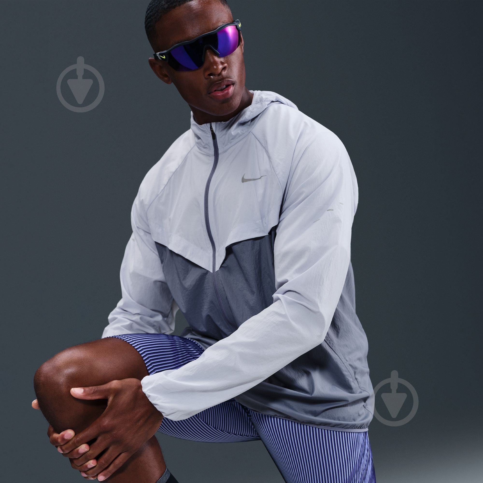 Куртка Nike M NK UV RPL STRIDE JACKET HV4548-057 р.M - фото 5