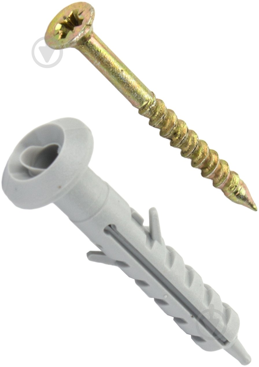 Дюбель з ударним шурупом нейлон Expert Fix 6x40 мм 100 шт. - фото 1