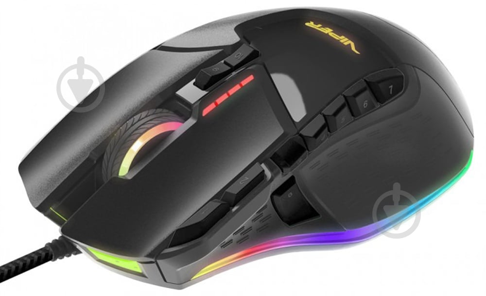 Мышка Patriot Viper V570 Blackout Edition black - фото 3 Мышка Patriot Viper V570 Blackout Edition black - фото 3