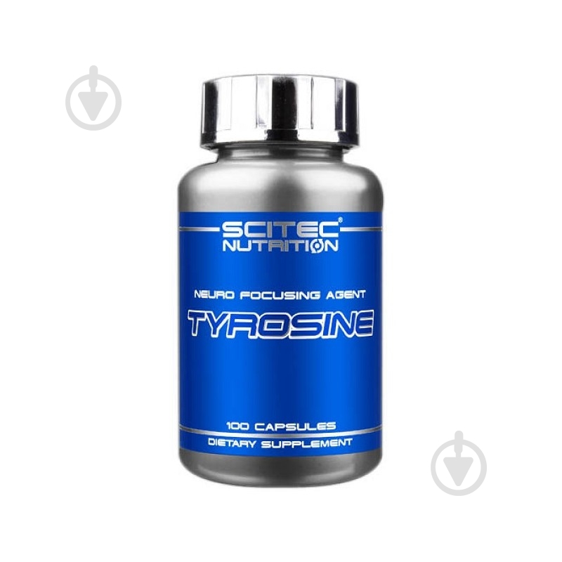 Аминокислота Scitec Nutrition Tyrosine без вкуса 100 капс. 50 порц. - фото 1