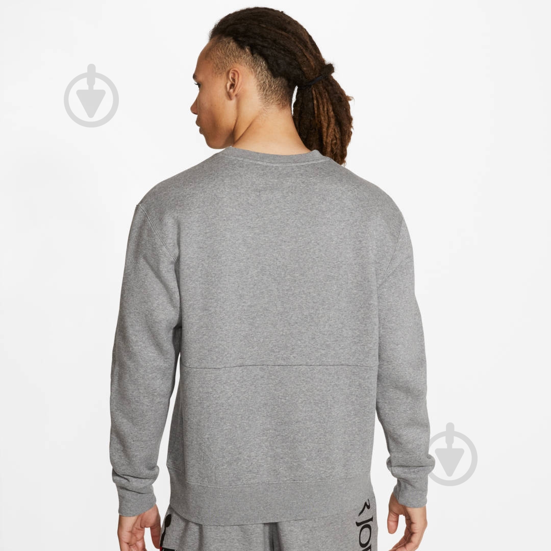 Джемпер Jordan M J JUMPMAN AIR FLEECE CREW CT3455-091 р. S серый - фото 5