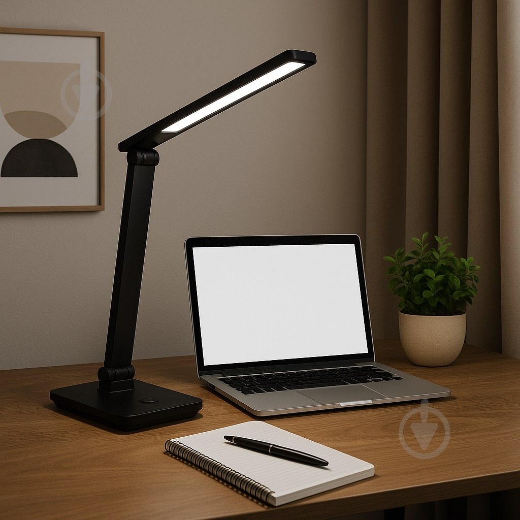 Настільна лампа офісна PLATINET LED 6731 5W чорний - фото 5 Настільна лампа офісна PLATINET LED 6731 5W чорний - фото 5