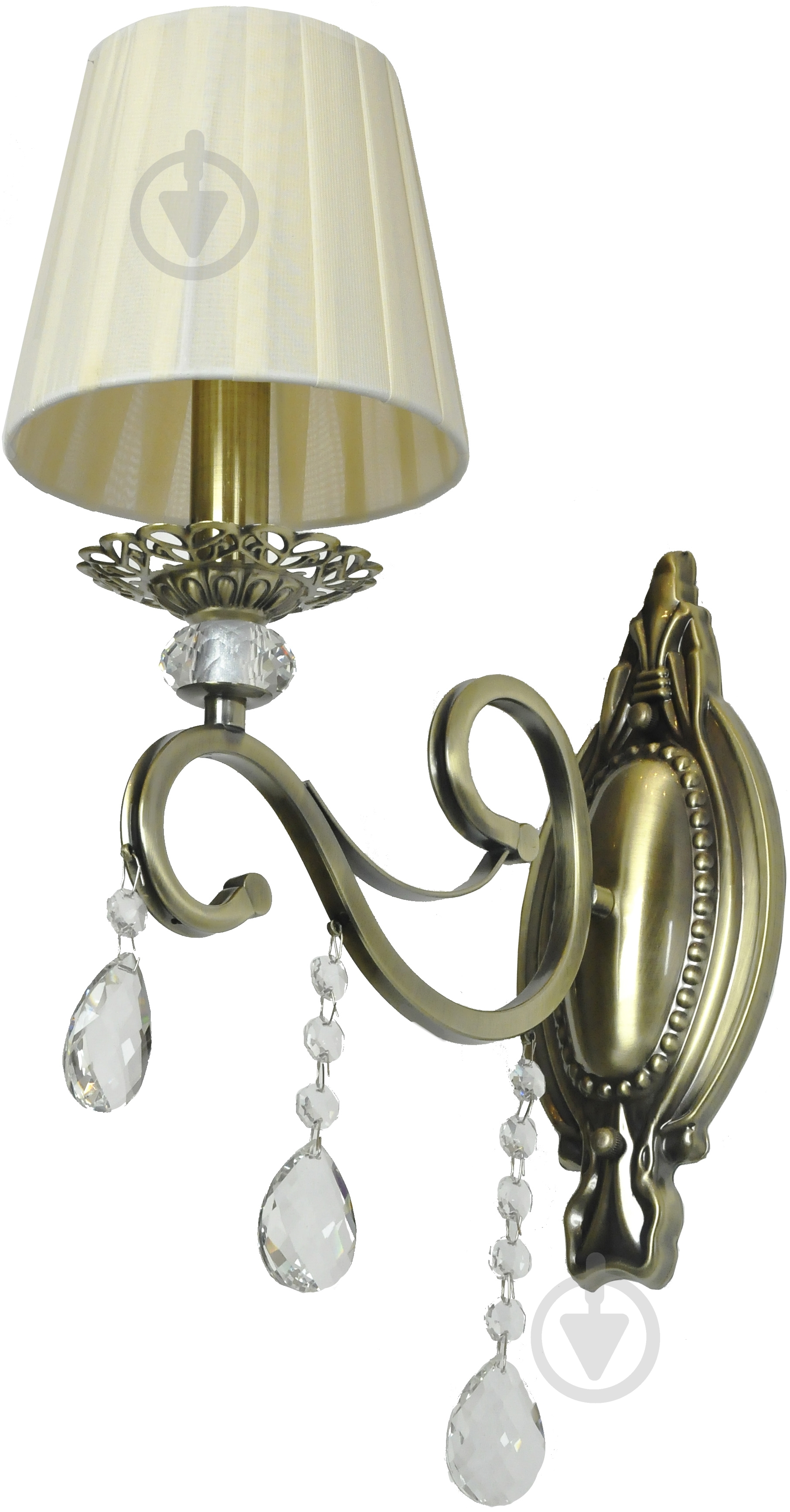 Бра Victoria Lighting Gabriela/AP1 1x40 Вт E14 бронза - фото 1 Бра Victoria Lighting Gabriela/AP1 1x40 Вт E14 бронза - фото 1