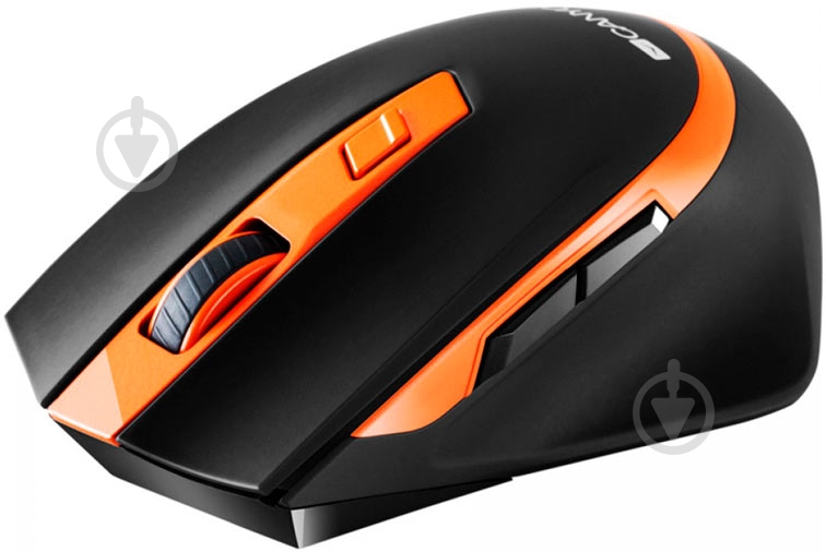 Мышка Canyon CNS-CMSW13BO black/orange - фото 3