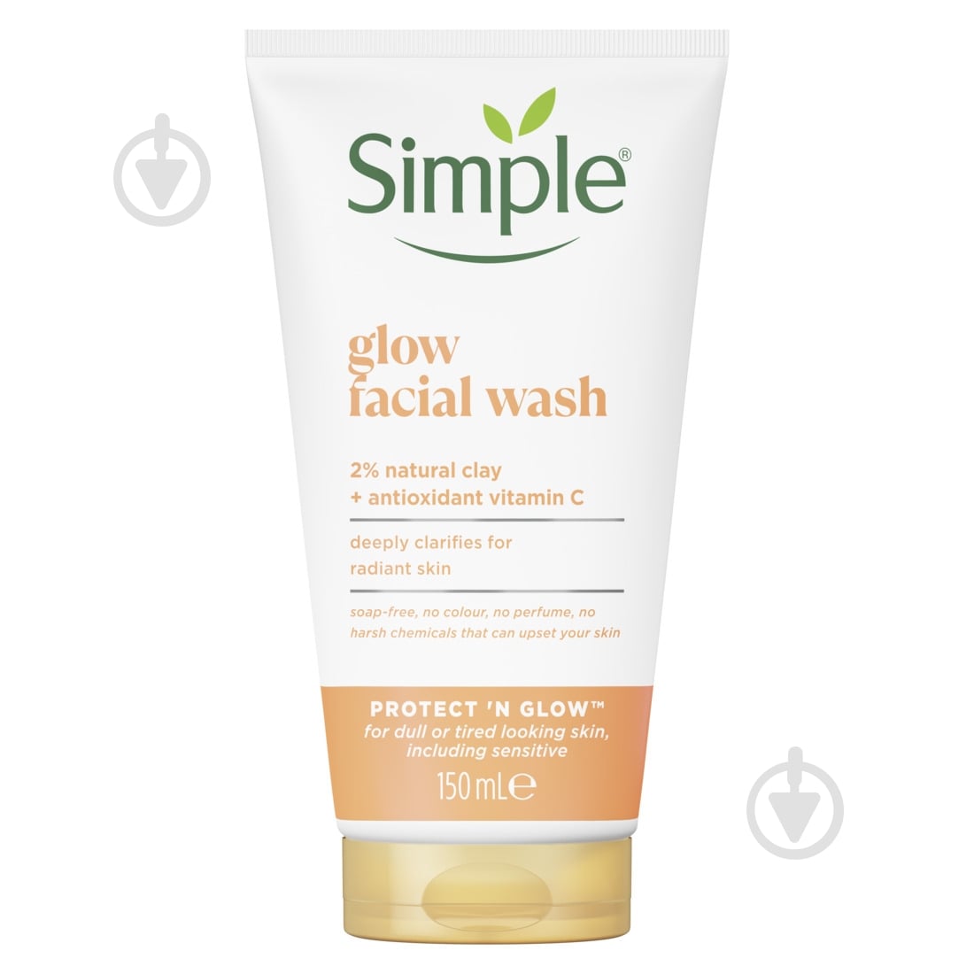 Гель для вмивання SIMPLE Protect N Glow 150 мл - фото 1