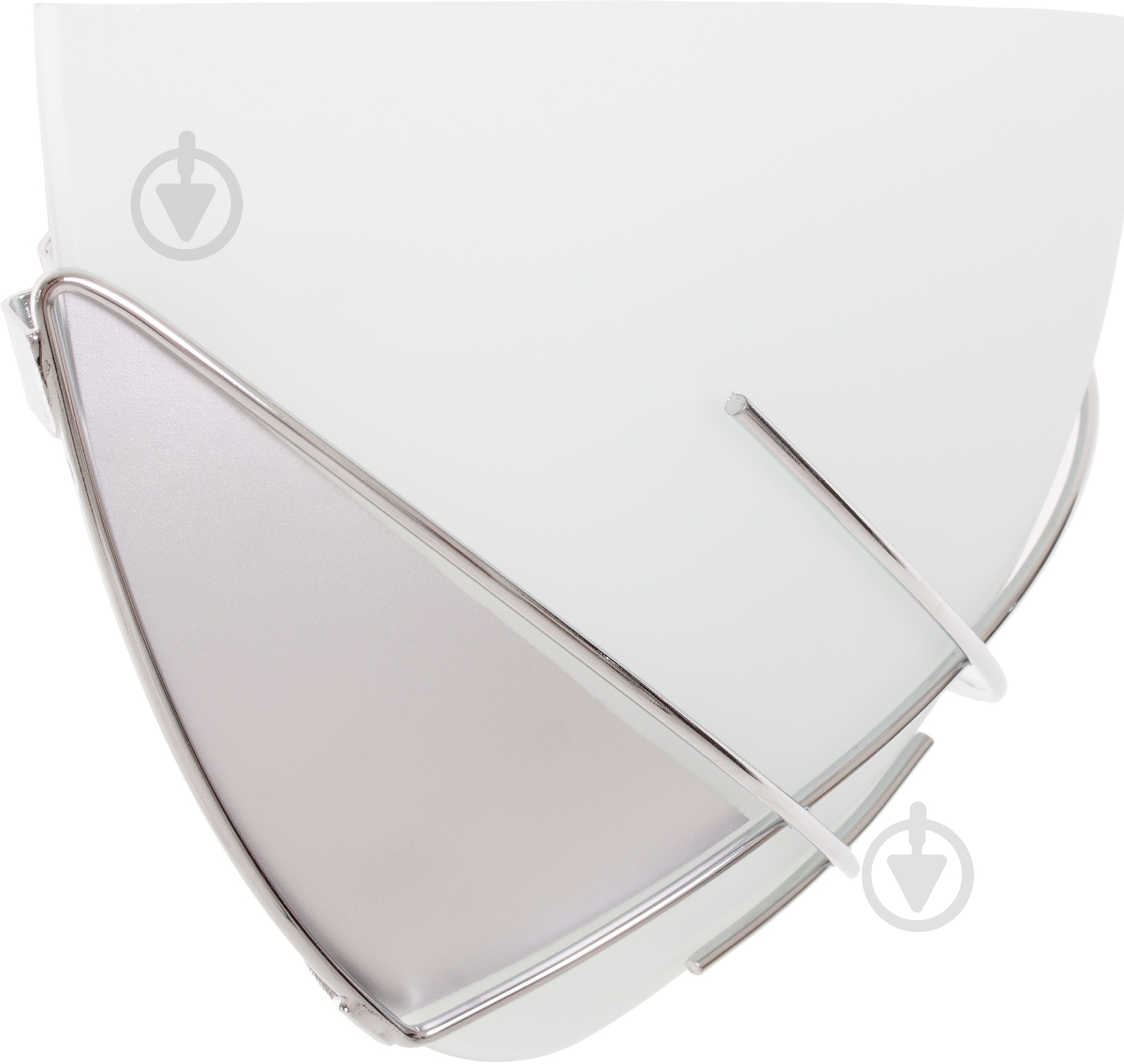 Светильник настенный Eglo Raya 89759 1x60 Вт E27 белый с серебристым - фото 2 Светильник настенный Eglo Raya 89759 1x60 Вт E27 белый с серебристым - фото 2