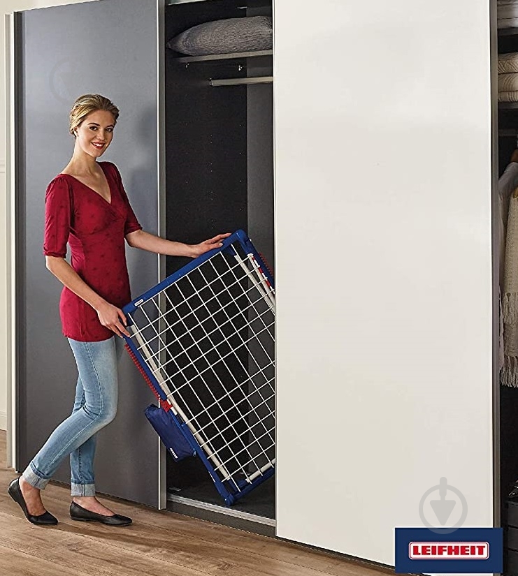 Сушилка для белья Leifheit Pegasus 180 Solid Plus MAXX 81650 - фото 2 Сушилка для белья Leifheit Pegasus 180 Solid Plus MAXX 81650 - фото 2