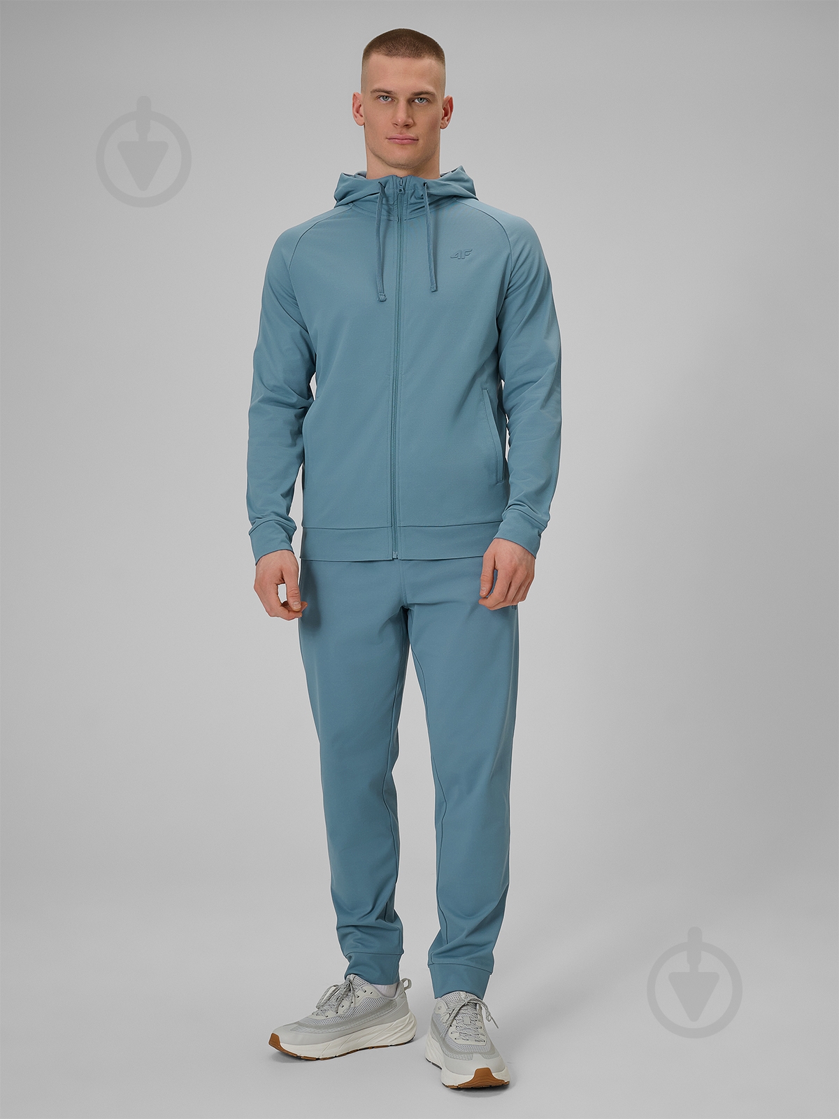 Джемпер 4F SWEATSHIRT FNK M631 4FWSS26TFSWM631-32M р.XL блакитний - фото 5
