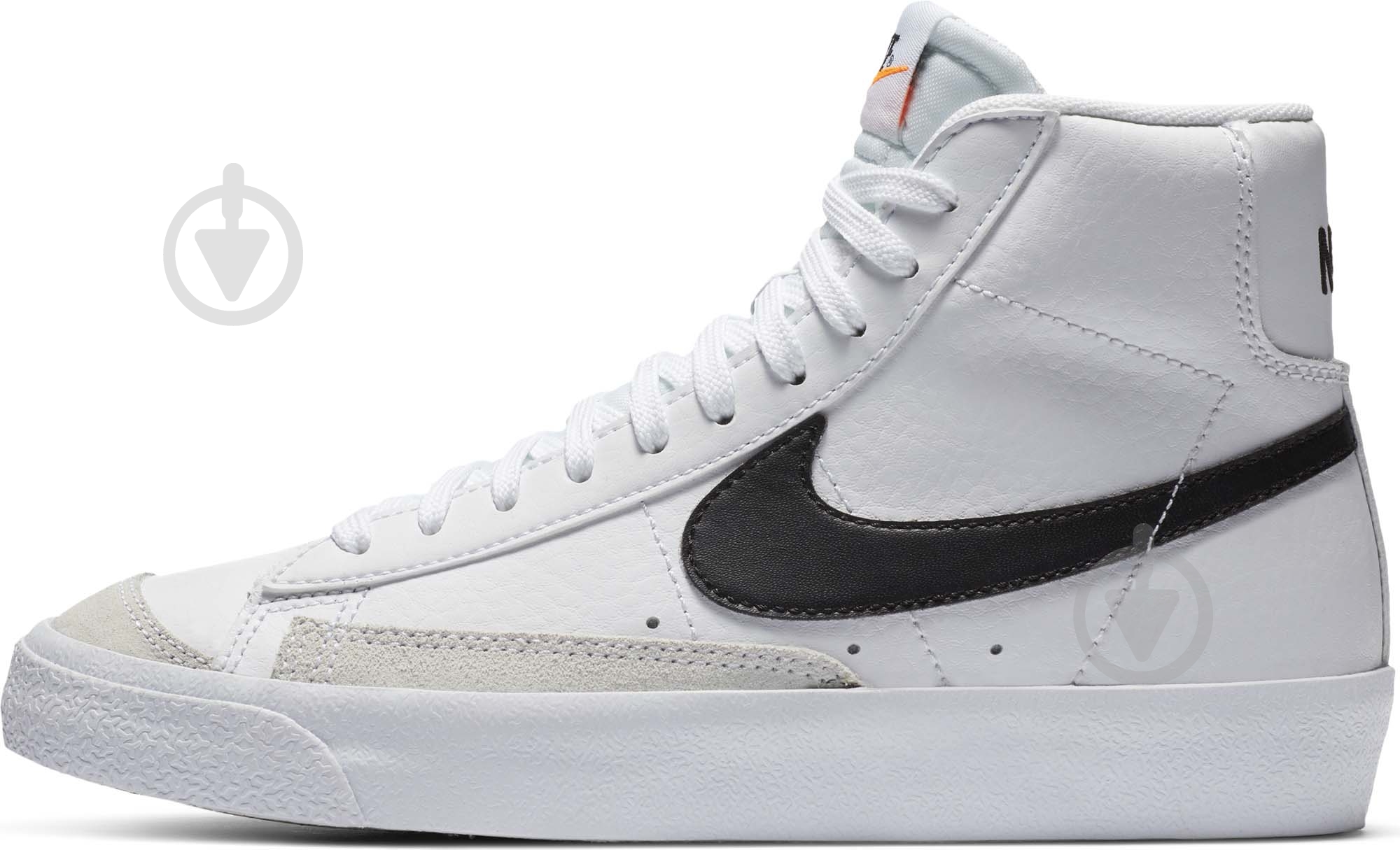 Кроссовки женские демисезонные Nike Blazer Mid '77 DA4086-100 р.36,5 белые - фото 1