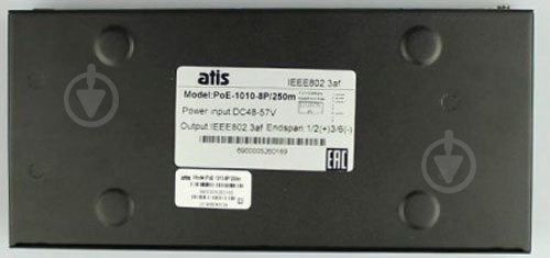 Комутатор Atis PoE-1010-8P/250m - фото 5