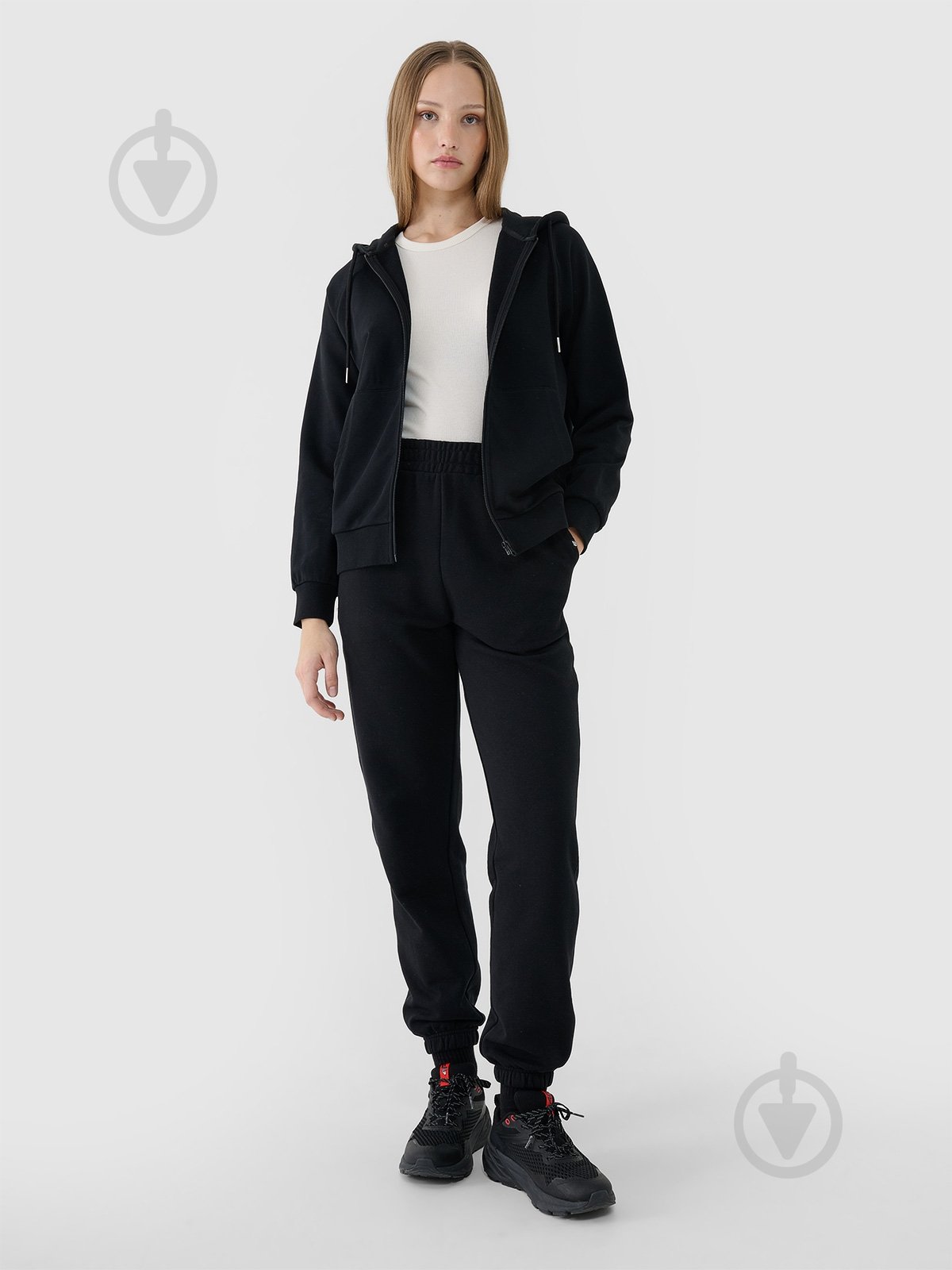 Штани 4F TROUSERS CAS F1013 4FWSS25TTROF1013-20S р. XL чорний - фото 6