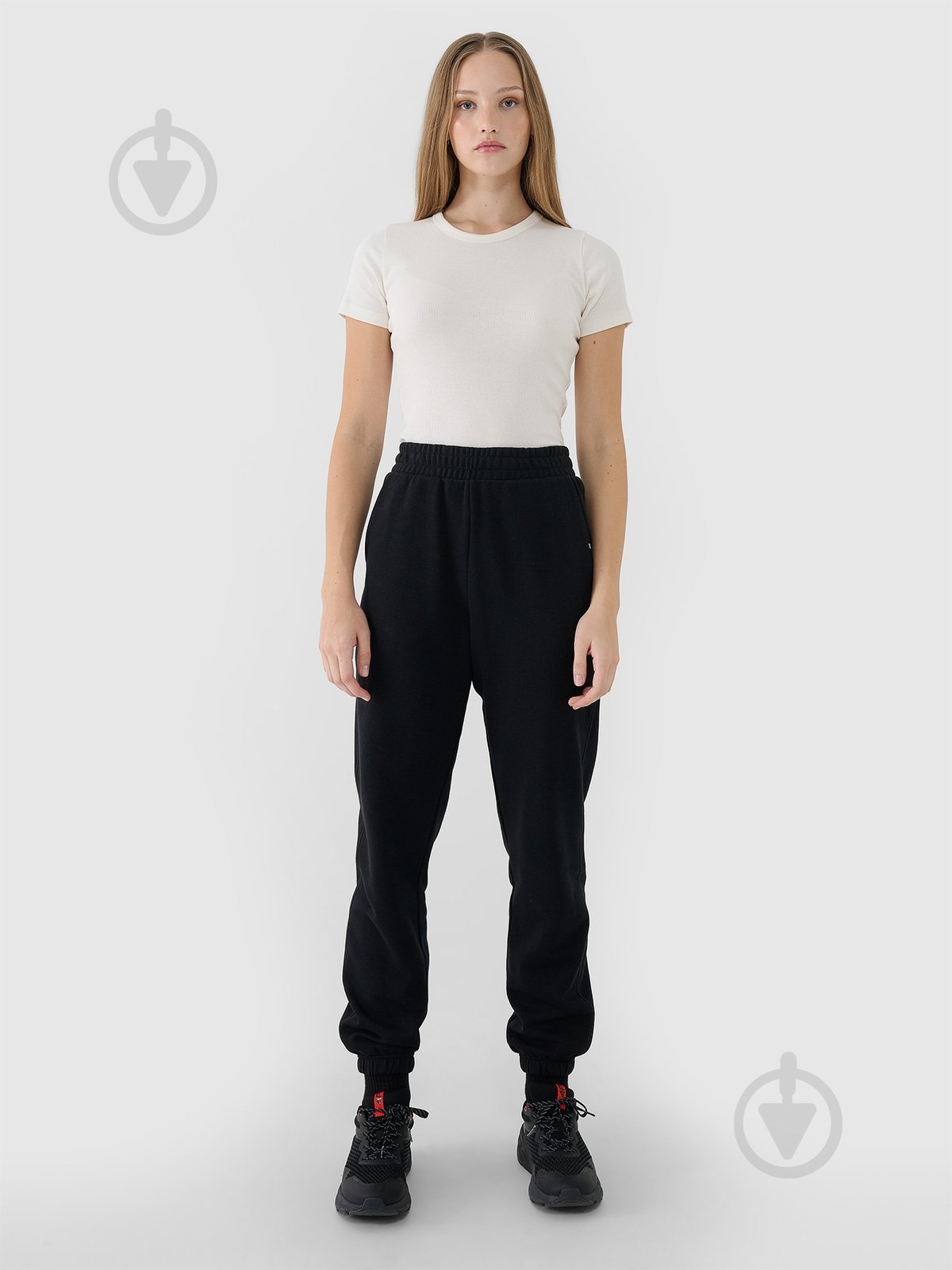 Штани 4F TROUSERS CAS F1013 4FWSS25TTROF1013-20S р. XL чорний - фото 7