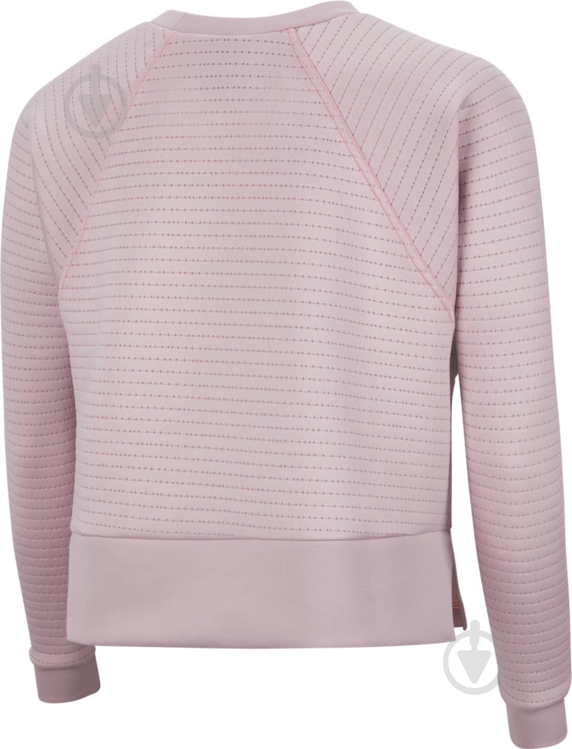 Джемпер Nike W NP LUX CLN DRY FLEECE CREW CU5745-516 р. M розовый - фото 2