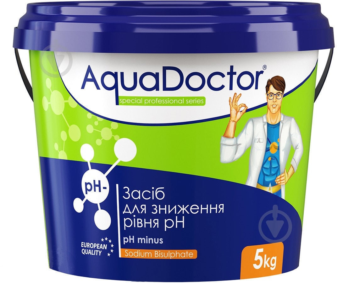 Средство для снижения pH 5 кг AquaDoctor - фото 1