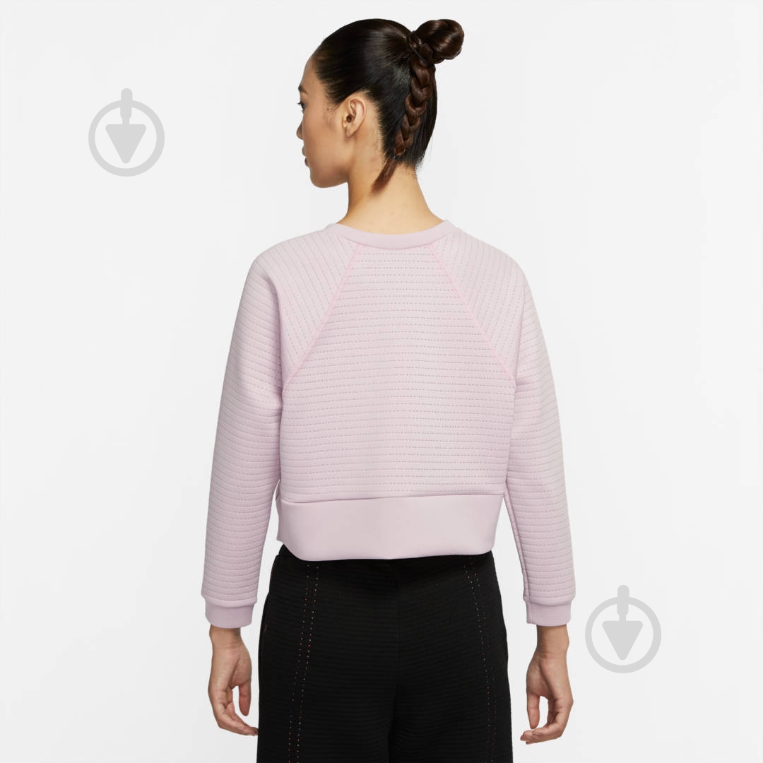 Джемпер Nike W NP LUX CLN DRY FLEECE CREW CU5745-516 р. S розовый - фото 5