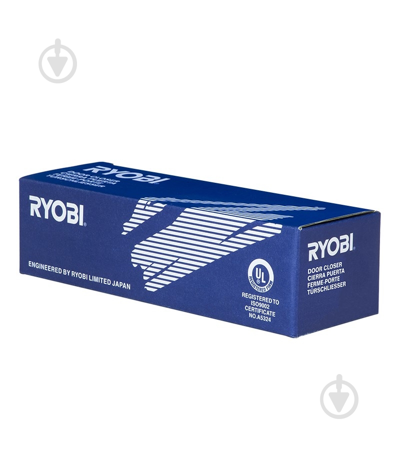 Доводчик дверний RYOBI DS-2055V BC STD_HO з фіксацією і вітровим гальмом сірий 100 кг - фото 9