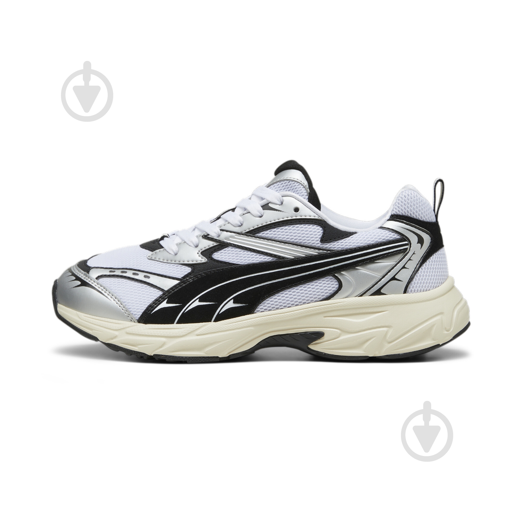Кроссовки мужские Puma MORPHIC RETRO 39592002 р.38,5 белые - фото 5 Кроссовки мужские Puma MORPHIC RETRO 39592002 р.38,5 белые - фото 5