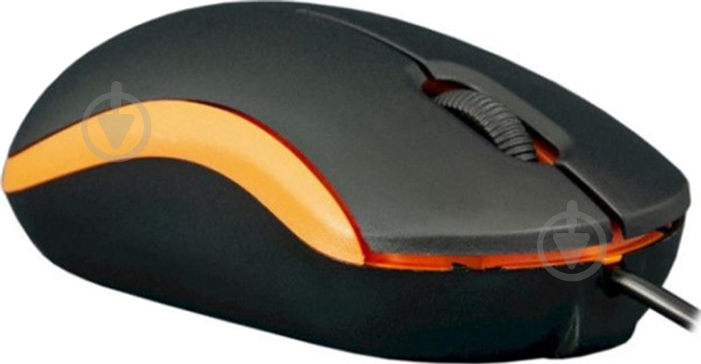 Мышь Frime FM-010 Black/Orange USB - фото 3