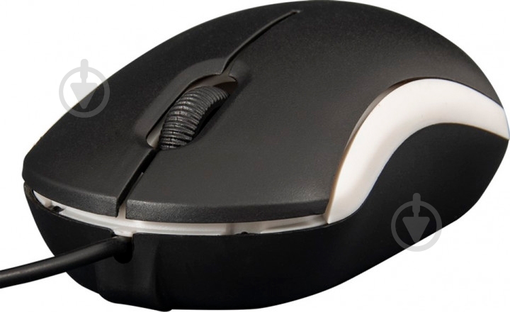 Мышка Frime FM-010 Black/White USB (FM-010BW) - фото 3 Мышка Frime FM-010 Black/White USB (FM-010BW) - фото 3