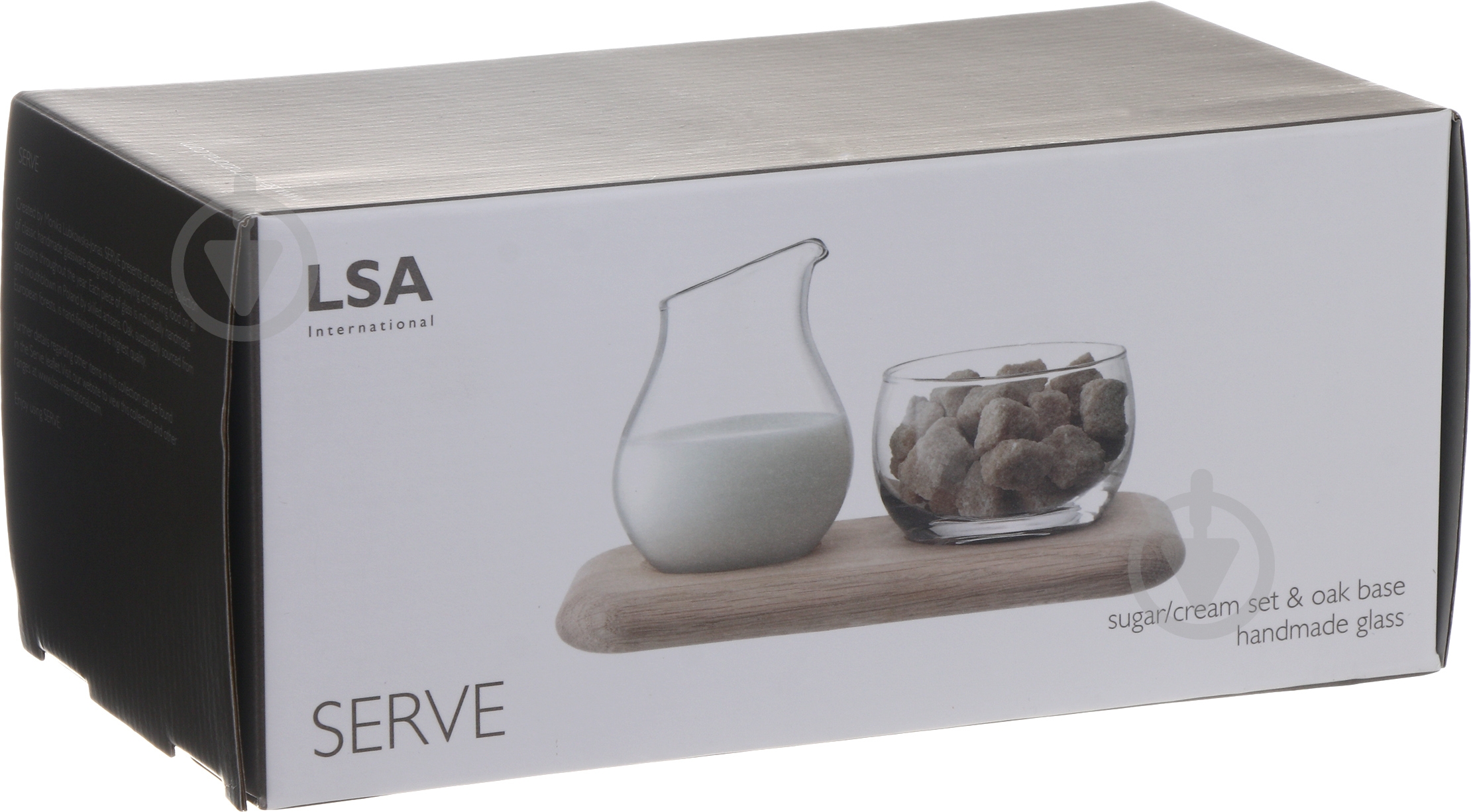 Набор для сахара и сливок LSA Serve 3 предмета G1059-00-301 - фото 7