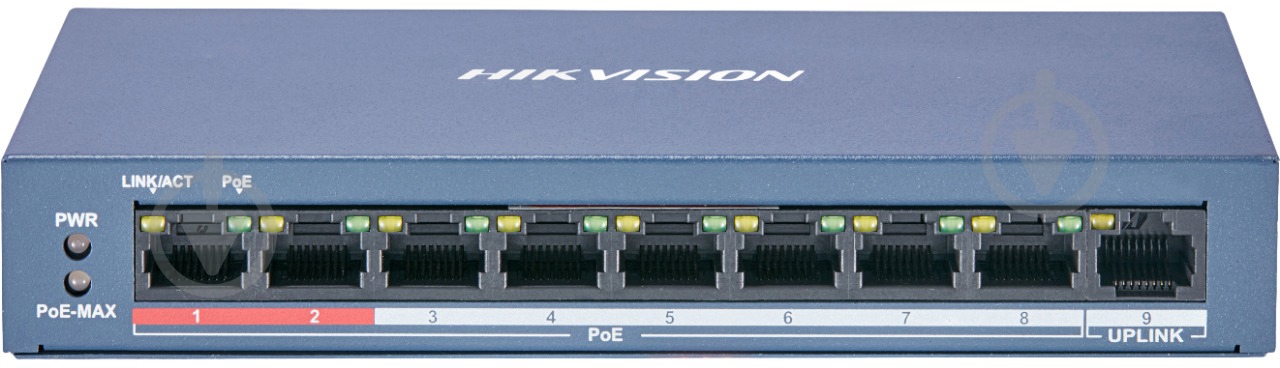 Коммутатор Hikvision DS-3E0109P-E/M(B) - фото 3