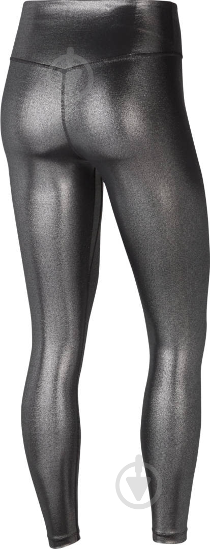 Лосины Nike W ONE TGT 7/8 ICNCLSH SHM CU6030-010 р.S черный - фото 2