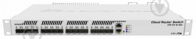 Коммутатор Mikrotik CRS317-1G-16S+RM - фото 1