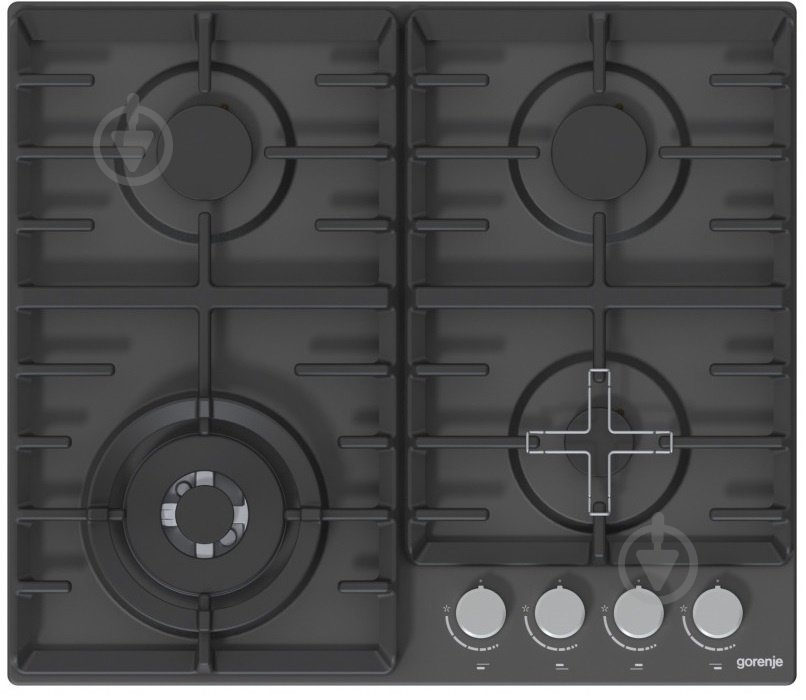 Варильна поверхня газова Gorenje GW641AMB - фото 1 Варильна поверхня газова Gorenje GW641AMB - фото 1