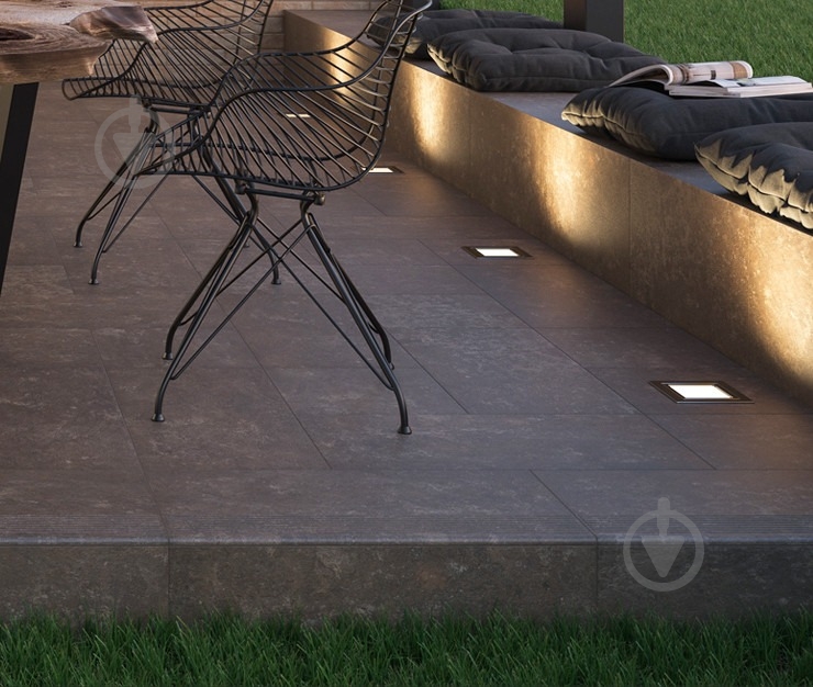 Клинкерная плитка Ceramika Paradyz Arteon ochra stopnica prosta 30х30 см (new 60127164) - фото 6