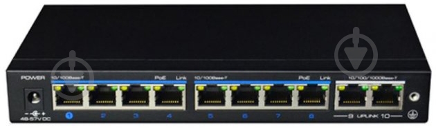 Комутатор Utepo UTP3-SW08-TP120-A1 - фото 1 Комутатор Utepo UTP3-SW08-TP120-A1 - фото 1