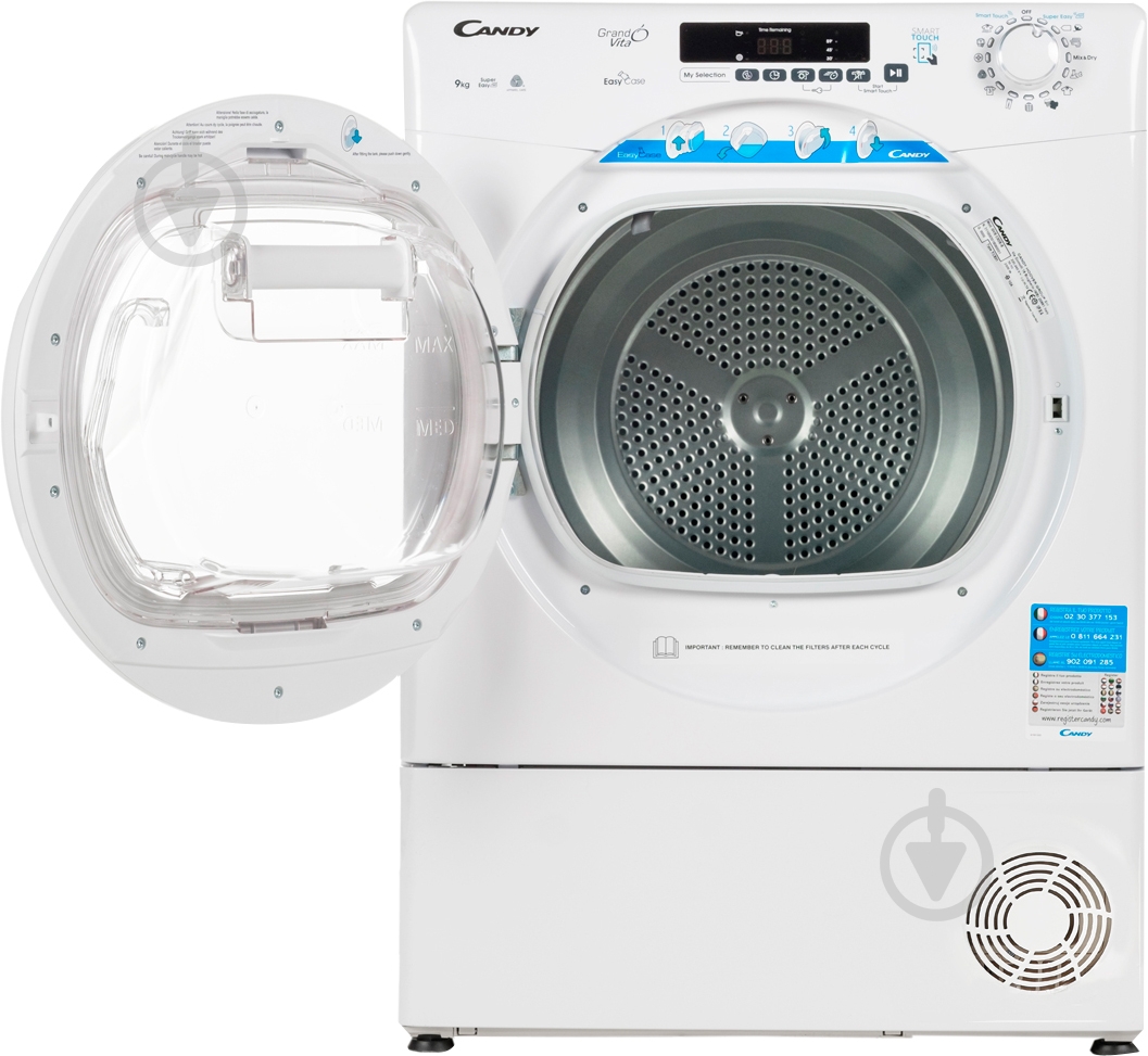 Сушильная машина Candy GVS C10DE-S - фото 4 Сушильная машина Candy GVS C10DE-S - фото 4