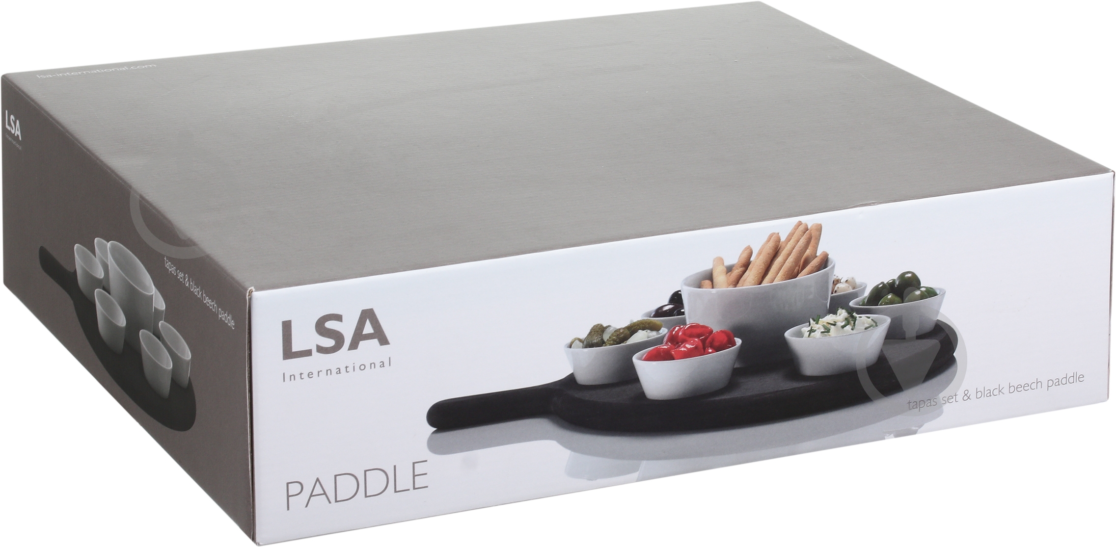 Набор пиал LSA на чорній підставці Paddle - фото 6