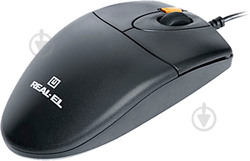 Мышка Real-el RM-220 Black USB (EL123200026) - фото 4 Мышка Real-el RM-220 Black USB (EL123200026) - фото 4