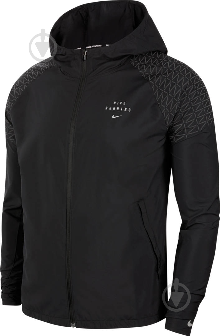 Джемпер Nike M NK RUN DVN ESSNTL JKT FLASH CU7870-010 р. L черный - фото 1 Джемпер Nike M NK RUN DVN ESSNTL JKT FLASH CU7870-010 р. L черный - фото 1