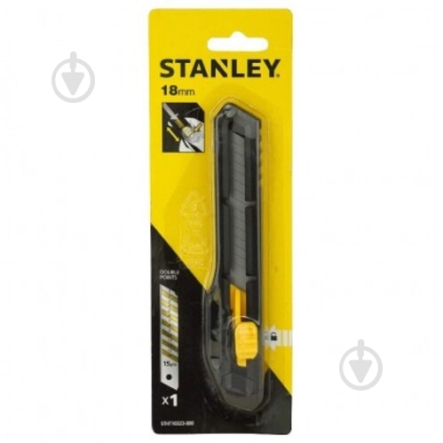 Нож сегментный Stanley 18 мм STHT10323-8 - фото 2 Нож сегментный Stanley 18 мм STHT10323-8 - фото 2