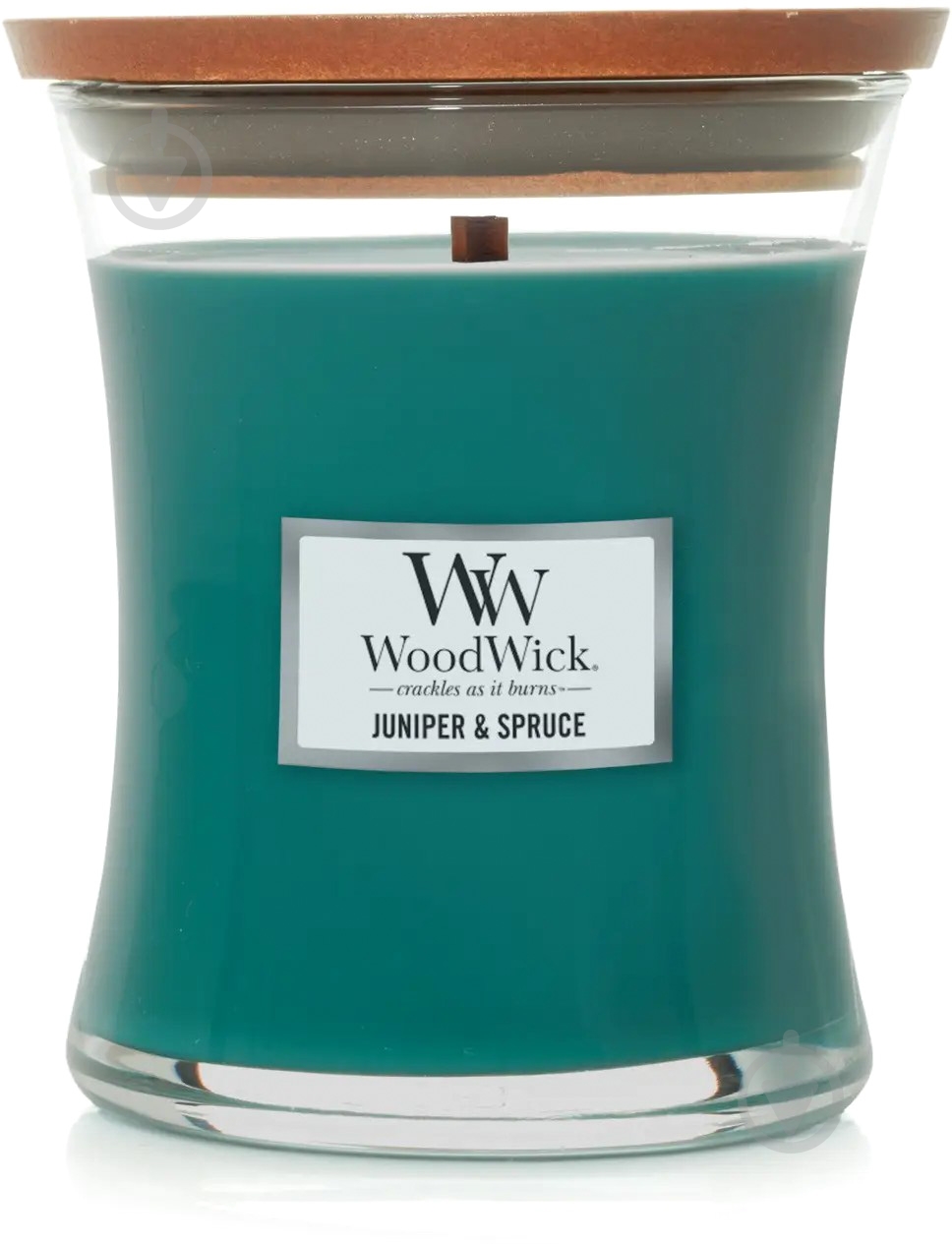 Свеча ароматическая Woodwick Medium Juniper&Spruce 275 г - фото 1 Свеча ароматическая Woodwick Medium Juniper&Spruce 275 г - фото 1