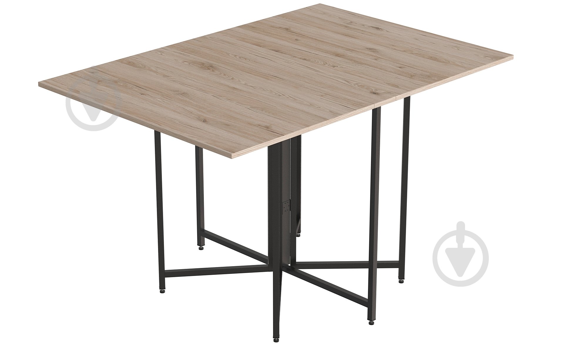 Стіл обідній Моріс 3 700(1300)x900x750мм дуб сан-маріно/чорний - фото 1 Стіл обідній Моріс 3 700(1300)x900x750мм дуб сан-маріно/чорний - фото 1