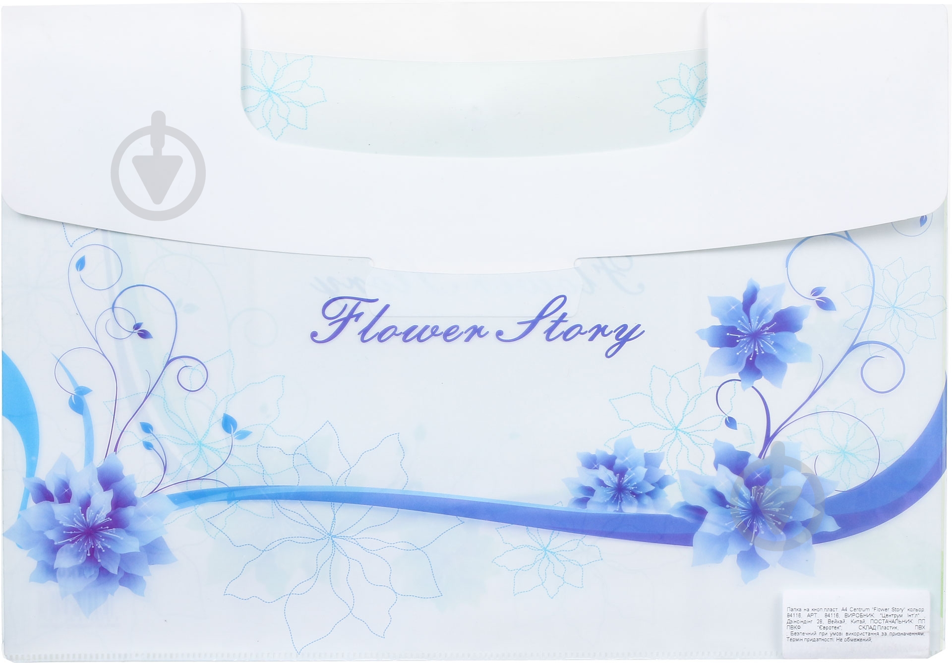 Папка-конверт Flower Story А4 84116 Centrum - фото 2 Папка-конверт Flower Story А4 84116 Centrum - фото 2