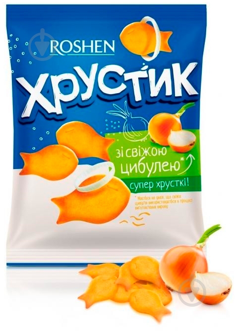 Крекер Roshen Хрустик со свежим луком 180 г - фото 1