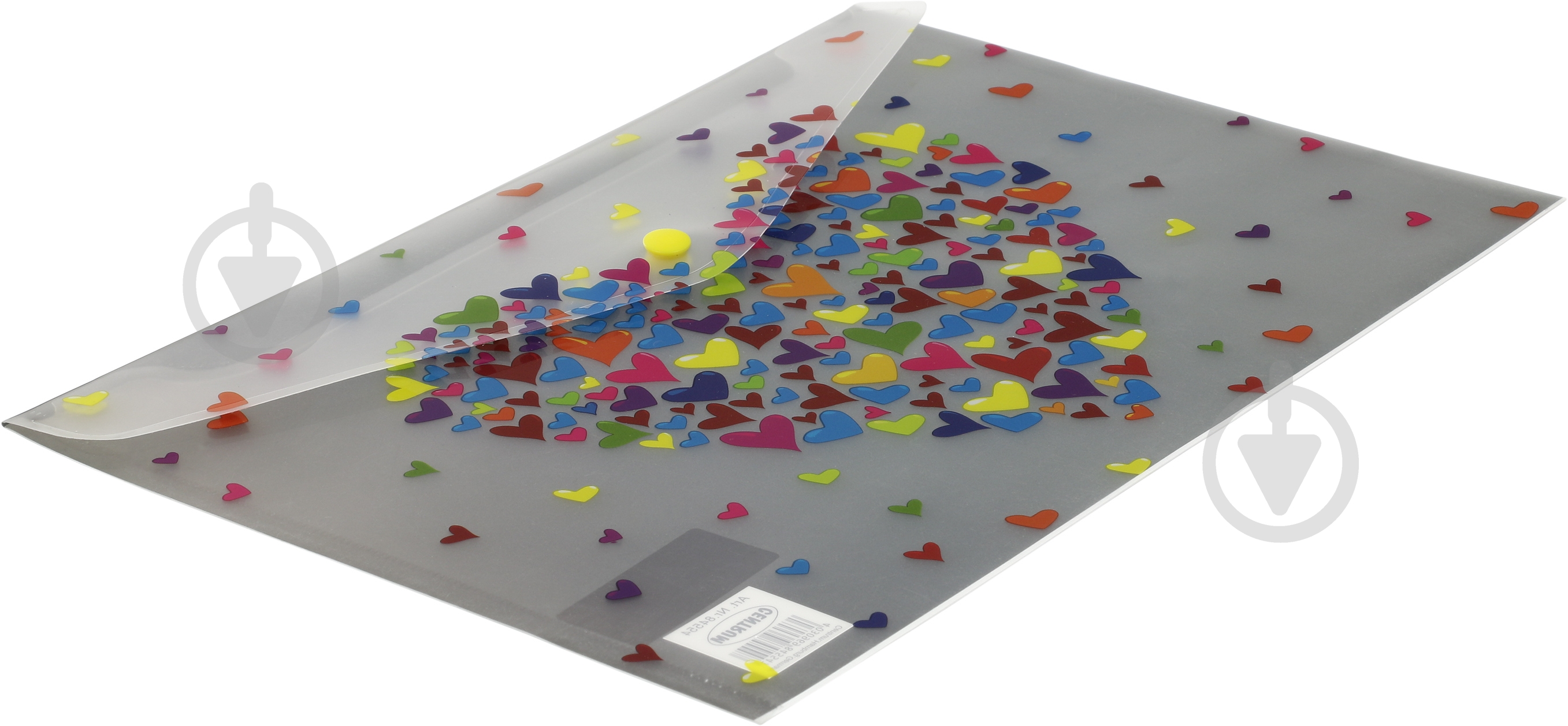 Папка-конверт А4 Hearts 84554 Centrum - фото 2 Папка-конверт А4 Hearts 84554 Centrum - фото 2