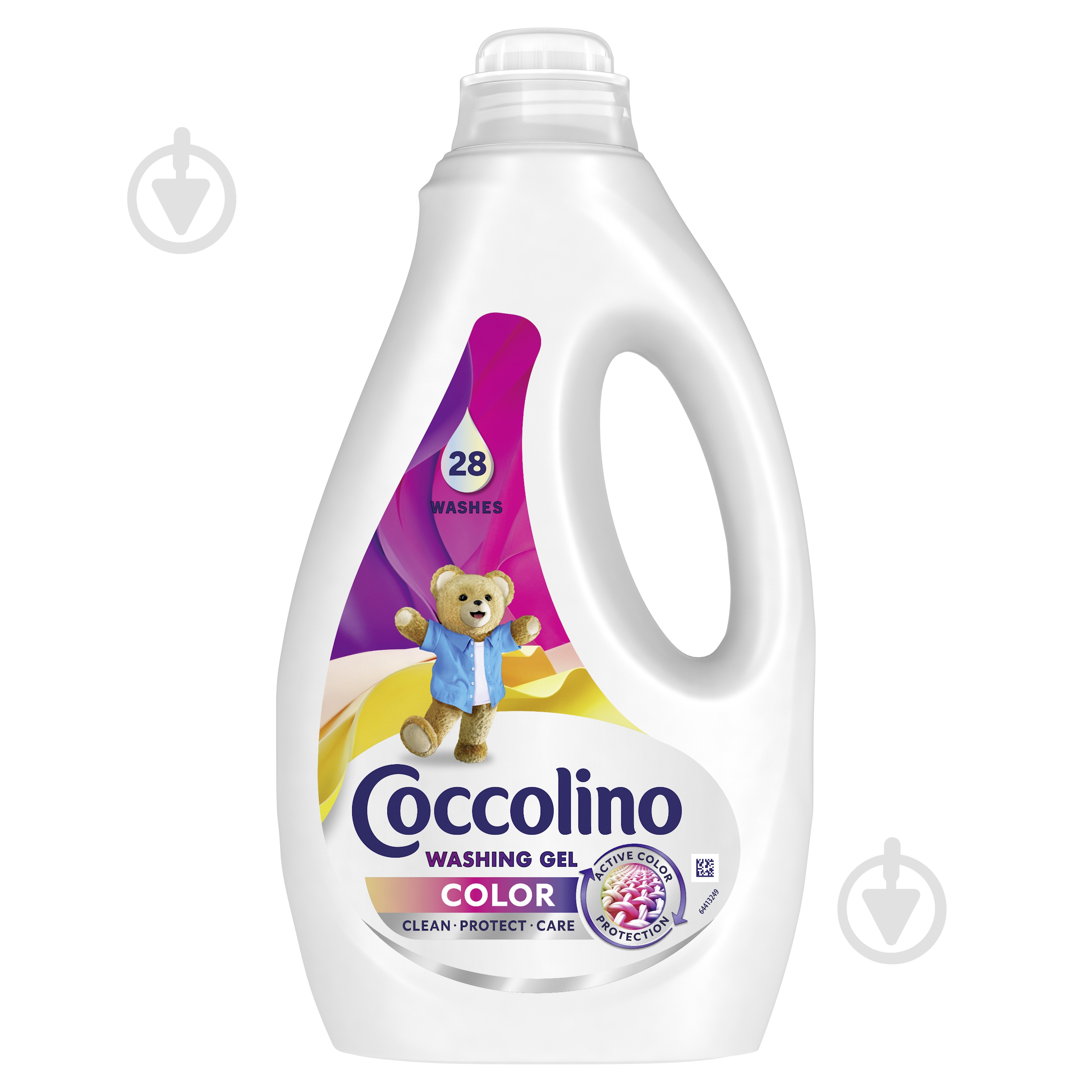 Гель для машинного та ручного прання Coccolino Color 1,12 л - фото 1