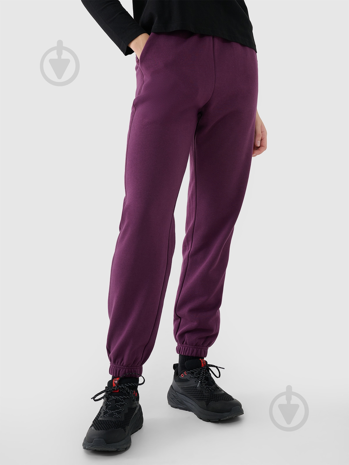 Штани 4F TROUSERS CAS F1013 4FWSS25TTROF1013-50S р. XS фіолетовий - фото 1