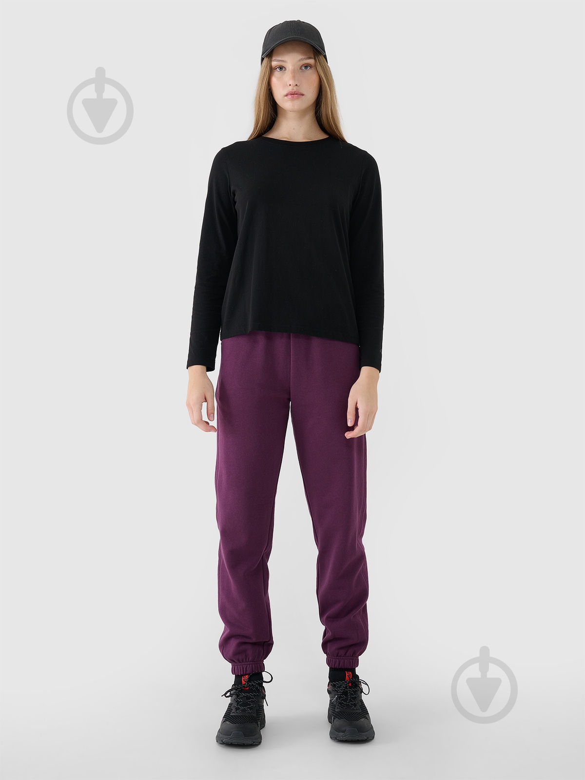 Штани 4F TROUSERS CAS F1013 4FWSS25TTROF1013-50S р. XS фіолетовий - фото 7