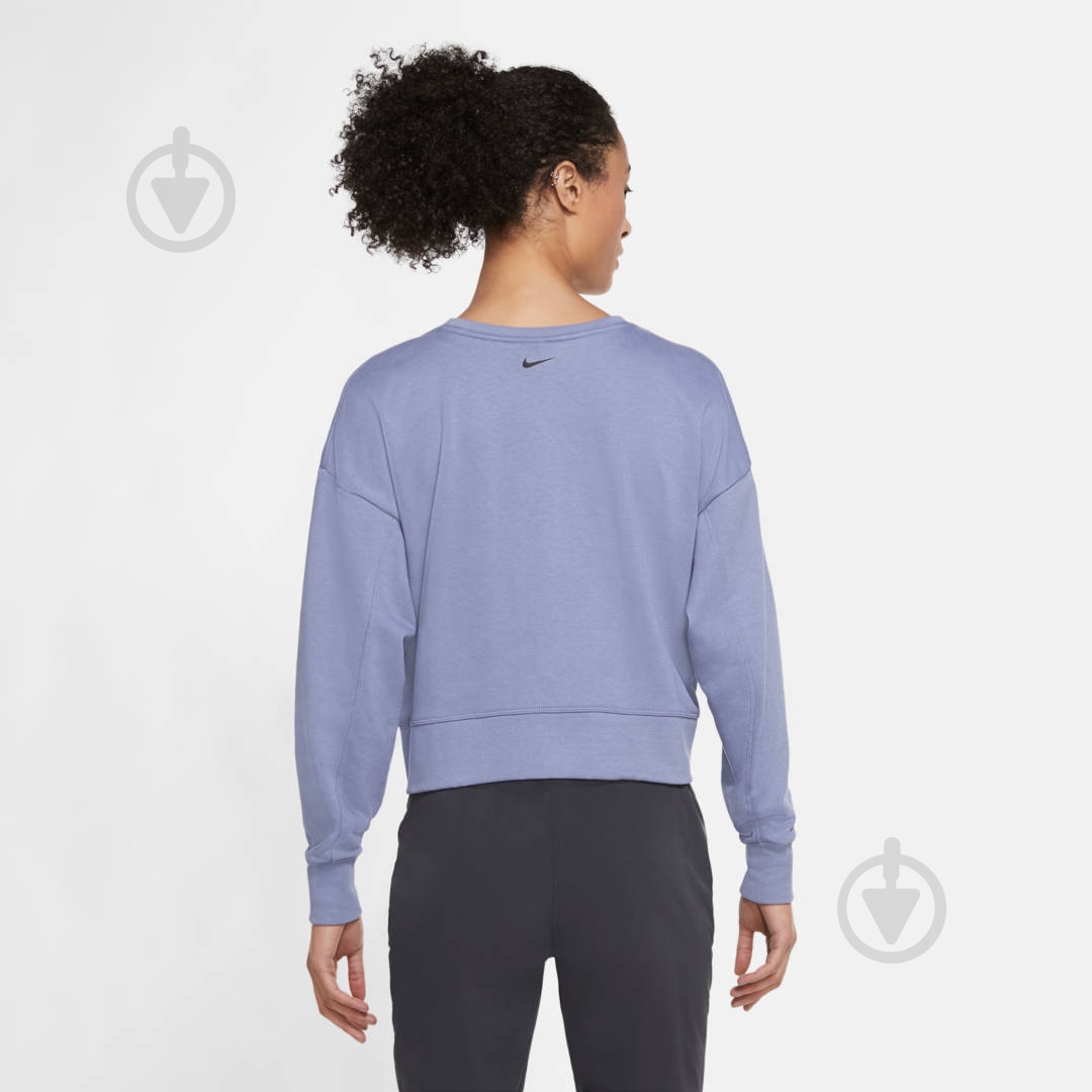Джемпер Nike W NK DY GET FIT FC C PP1 SPRKL CU9014-482 р. M голубой - фото 3