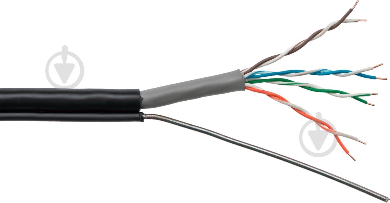 Кабель компьютерный LogicPower UTP 8x0,51 биметалл - фото 1 Кабель компьютерный LogicPower UTP 8x0,51 биметалл - фото 1