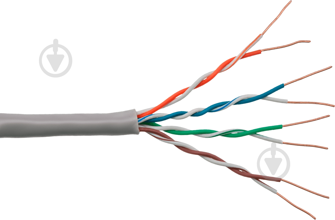 Кабель компьютерный LogicPower UTP 8x0,5 медь - фото 1