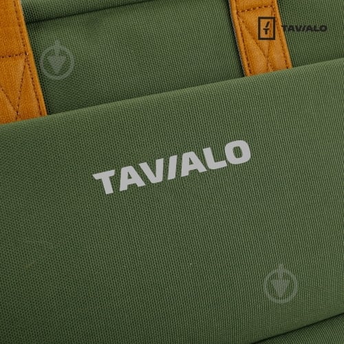 Сумка-рюкзак Tavialo CityLife TC14 зеленый 14 л - фото 5